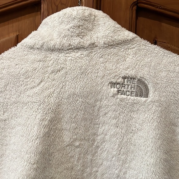 The North Face Jacket Women’s,Sz:SM/P White Osito Fleece Full Zip Pockets Casual - Picture 7 of 10
